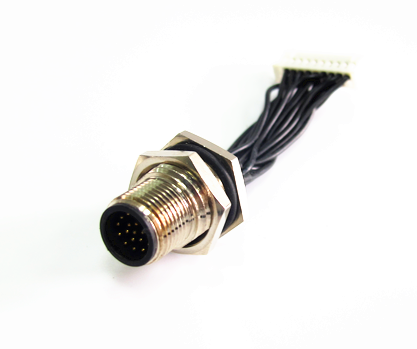 M12插座17芯連接器接端子 M12插座17芯連接器接端子